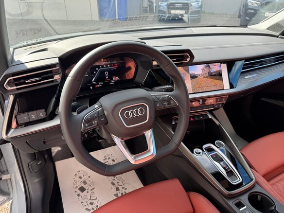 2026 Audi A3 Sportback 35 TFSI IV (8Y) Рестайлинг, серый, 3700000 рублей - вид 12