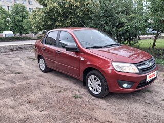 2017 Lada (ВАЗ) Granta I, красный, 520000 рублей, вид 3