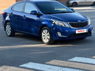 2012 Kia Rio 4-speed III, синий, 899000 рублей, вид 3