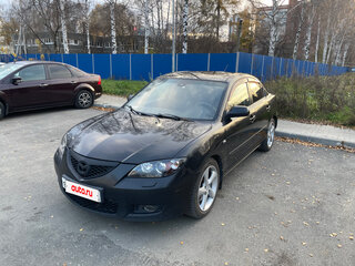 2008 Mazda 3 I (BK) Рестайлинг, чёрный, 650000 рублей, вид 4