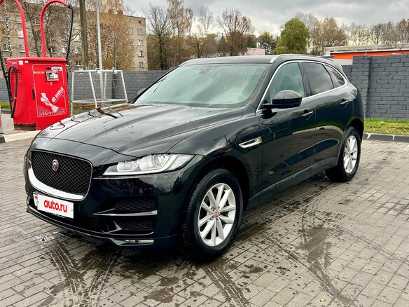 2018 Jaguar F-Pace I, чёрный, 2460000 рублей