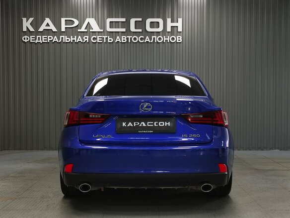 2013 Lexus IS 250 III, синий, 1960000 рублей - вид 3