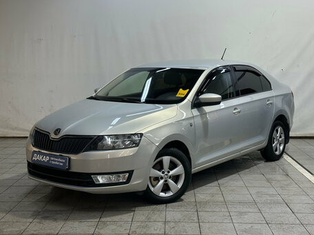 2014 Skoda Rapid I, бежевый, 730000 рублей, вид 1
