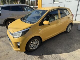 2021 Kia Picanto III Рестайлинг, жёлтый, 1480000 рублей, вид 4