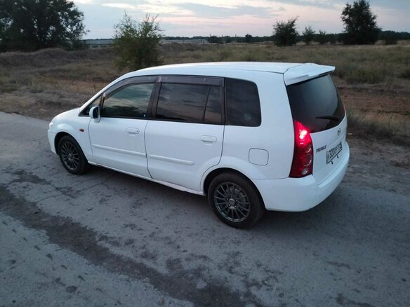 2002 Mazda Premacy I (CP), белый - вид 3