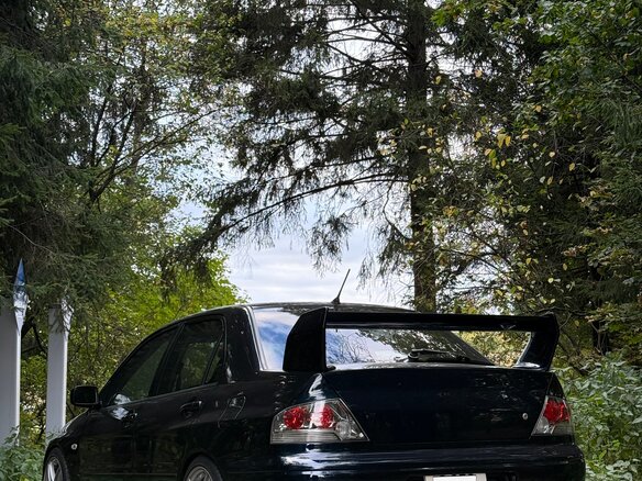 2002 Mitsubishi Lancer Evolution VII, синий - вид 23