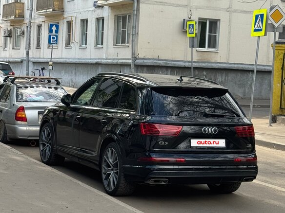 2018 Audi Q7 II (4M), чёрный, 3500000 рублей - вид 12