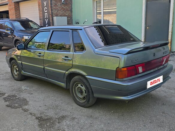 2007 Lada (ВАЗ) 2115, серый, 100000 рублей