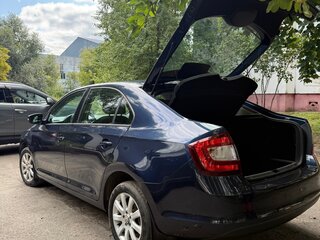 2017 Skoda Rapid I, синий, 1300000 рублей, вид 4