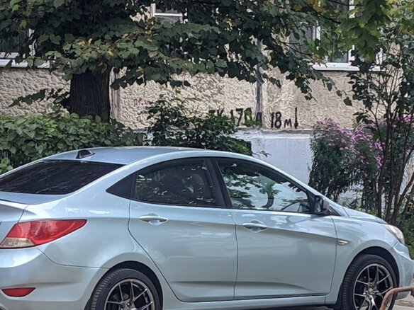 2012 Hyundai Solaris I, голубой, 610000 рублей - вид 5
