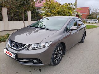 2013 Honda Civic IX Рестайлинг, серый, 1870000 рублей, вид 1