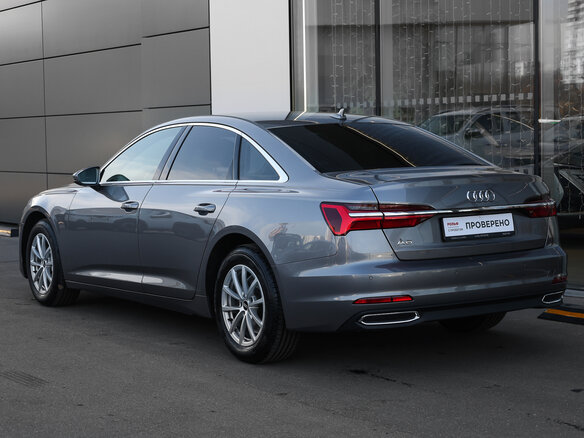 2021 Audi A6 40 TFSI V (C8), серый, 3249000 рублей - вид 6