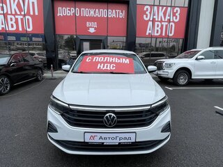 2021 Volkswagen Polo VI, белый, 1470000 рублей, вид 2