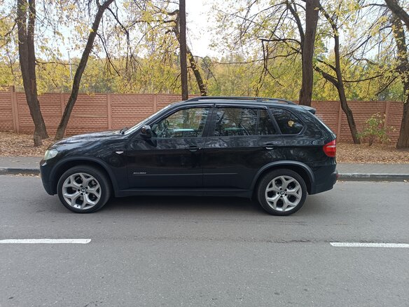 2009 BMW X5 30d II (E70), чёрный, 1730000 рублей