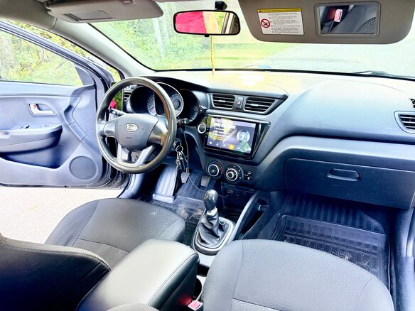 2012 Kia Rio III, чёрный - вид 9