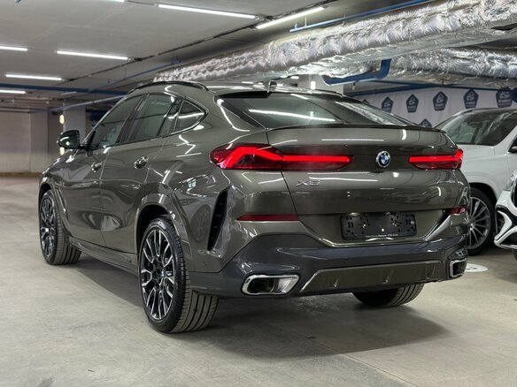 2024 BMW X6 40i III (G06) Рестайлинг, зелёный - вид 3