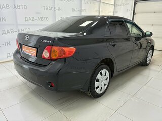 2008 Toyota Corolla X (E140, E150), чёрный, 740000 рублей, вид 4