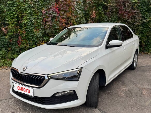 2021 Skoda Rapid II, белый, 1699000 рублей