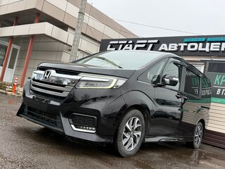 2017 Honda Stepwgn V Рестайлинг, чёрный, 1949999 рублей, вид 4