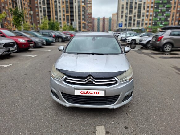 2012 Citroen C4 II, серебристый - вид 1