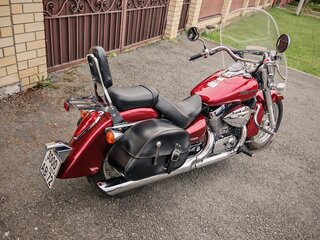 2006 Honda Shadow 750, красный, 530000 рублей, вид 5