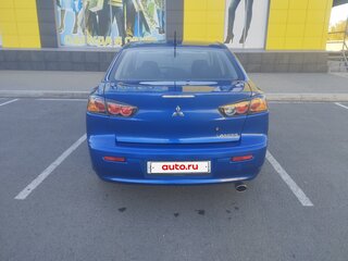 2011 Mitsubishi Lancer X Рестайлинг, синий, 735000 рублей, вид 5