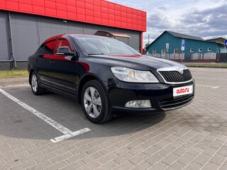 2011 Skoda Octavia II (A5) Рестайлинг, чёрный, 770000 рублей, вид 1