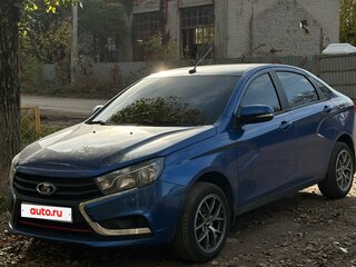2021 Lada (ВАЗ) Vesta I, синий, 1100000 рублей, вид 1