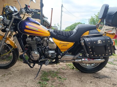 1995 Kawasaki ZL400 Eliminator, жёлтый, 280000 рублей, вид 2
