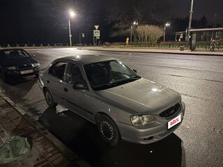 2005 Hyundai Accent ТагАЗ II, серебристый, 255000 рублей, вид 4