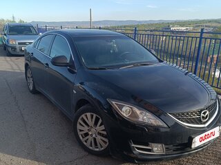 2008 Mazda 6 II (GH), чёрный, 1000000 рублей, вид 1