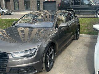 2015 Audi A7 I (4G) Рестайлинг, коричневый, 2380000 рублей, вид 3