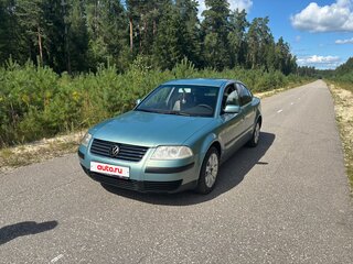 2001 Volkswagen Passat B5 Рестайлинг, зелёный, 650000 рублей, вид 1