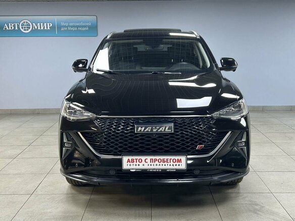 2023 Haval F7x I Рестайлинг, чёрный - вид 1
