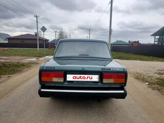 2010 Lada (ВАЗ) 2107, зелёный, 290000 рублей, вид 4