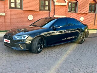 2020 Audi A4 45 TFSI V (B9) Рестайлинг, чёрный, 3400000 рублей, вид 4