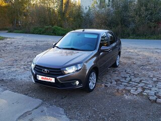 2018 Lada (ВАЗ) Granta I Рестайлинг, коричневый, 645000 рублей, вид 2
