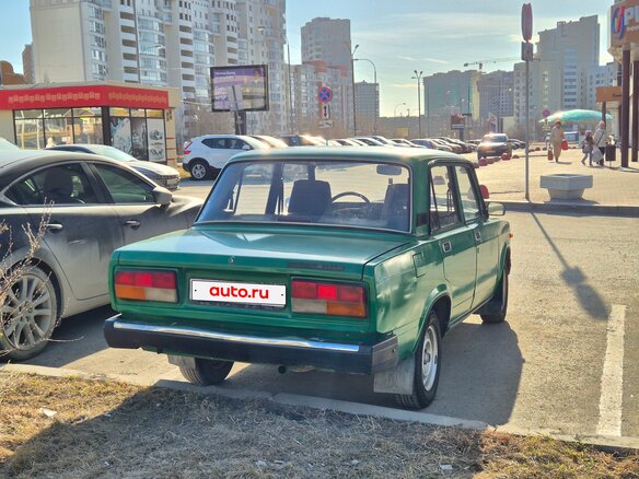 2005 Lada (ВАЗ) 2107, зелёный, 120000 рублей - вид 5