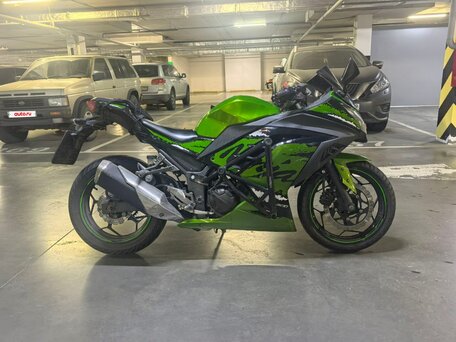 2015 Kawasaki Ninja 300, зелёный, 320000 рублей, вид 5