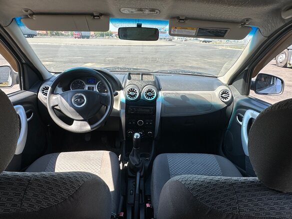 2013 Lada (ВАЗ) Largus I, серебристый, 530000 рублей - вид 4