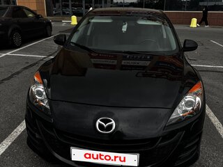 2010 Mazda 3 II (BL), чёрный, 800000 рублей, вид 3