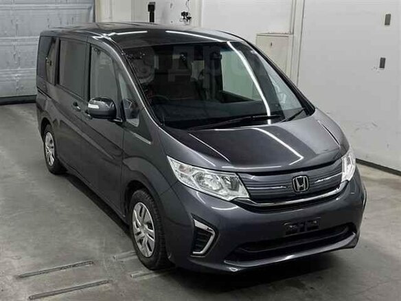 2021 Honda Stepwgn V Рестайлинг, серый, 2400000 рублей