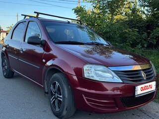 2011 Renault Logan I Рестайлинг, красный, 600000 рублей, вид 2