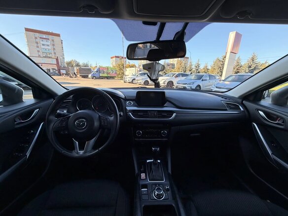 2015 Mazda 6 III (GJ) Рестайлинг, белый, 1750000 рублей - вид 15