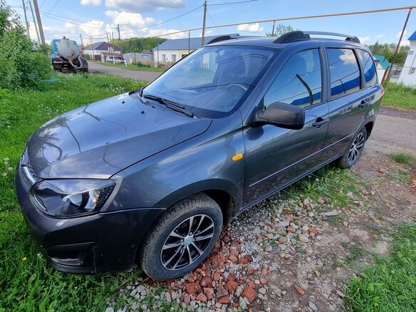 2016 Lada (ВАЗ) Kalina II, серебристый - вид 1
