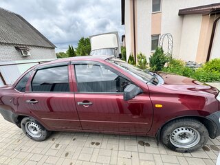 2012 Lada (ВАЗ) Granta I, серебристый, 365000 рублей, вид 4