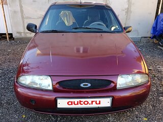 1999 Ford Fiesta Mk4 Рестайлинг, красный, 170000 рублей, вид 4