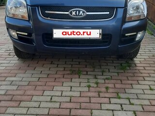 2008 Kia Sportage II, синий, 720000 рублей, вид 1