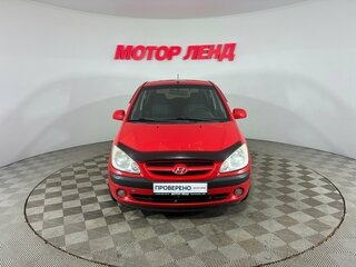 2007 Hyundai Getz I Рестайлинг, красный, 515000 рублей, вид 2