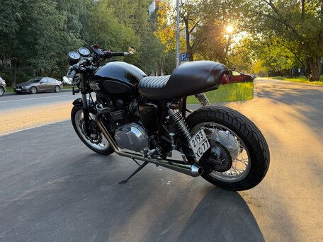 2009 Triumph Thruxton, чёрный, 540000 рублей, вид 2